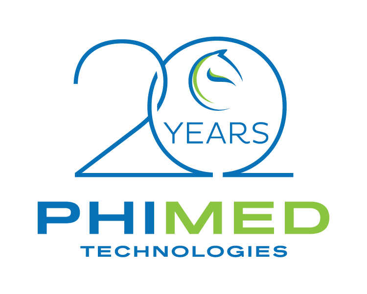 PHIMED 20 Year Logo